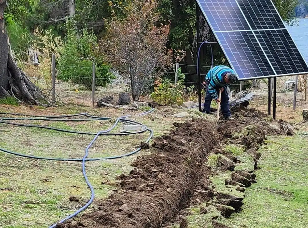 Soporte de paneles solares y obra ERM Solar